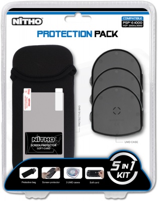 Photo of Nitho Psp Protection Pack - Black