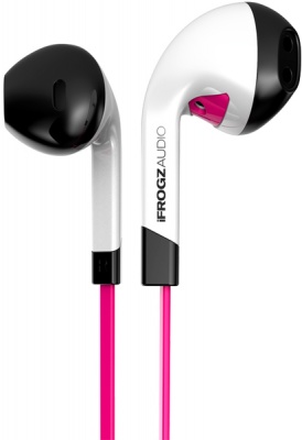 Photo of ifrogz Audio InTone In-Ear Headphones with Mic - Pink