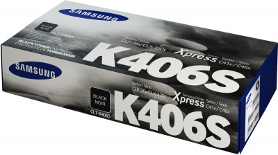 Photo of HP - Samsung CLT-K406S Black Toner Cartridge