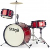 Stagg TIM JR 3/16 RD 3 pieces Junior Drum Kit Photo