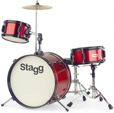 Photo of Stagg TIM JR 3/16 RD 3 pieces Junior Drum Kit