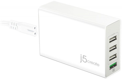 Photo of j5 create 4-Port USB QC3.0 Super Charger - White