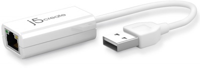 Photo of j5 create USB 2.0 Ethernet Adapter - White