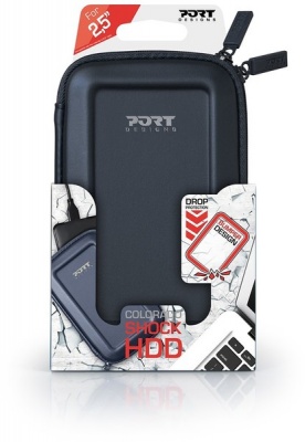 Photo of Port Designs - Colorado Shock 2.5" External Hard Drive Case - Black