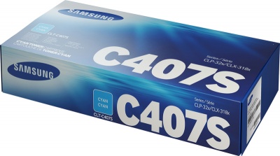 Photo of HP - Samsung CLT-C4072S Cyan Toner Cartridge
