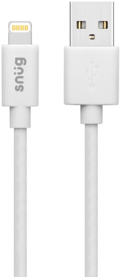 Photo of Snug 1.3m MFI Lighting Sync Charge Cable - White