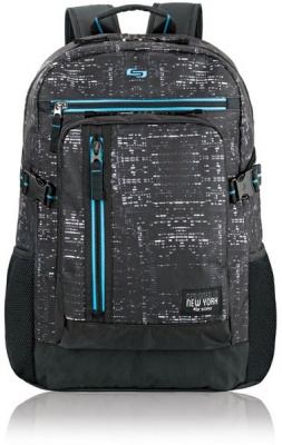 Photo of Solo Midnight 15.6" Notebook Backpack - Black and Blue