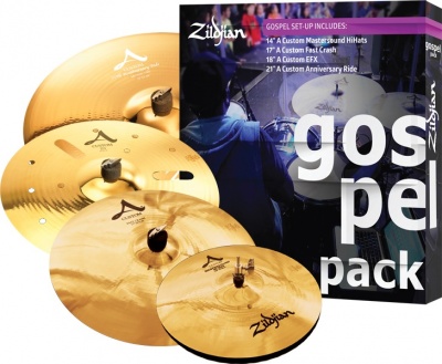 Photo of Zildjian AC0801G A Custom Gospel Music A Custom Cymbal Set
