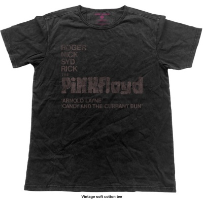 Photo of Pink Floyd Arnold Layne Demo Vintage Mens Black T-Shirt
