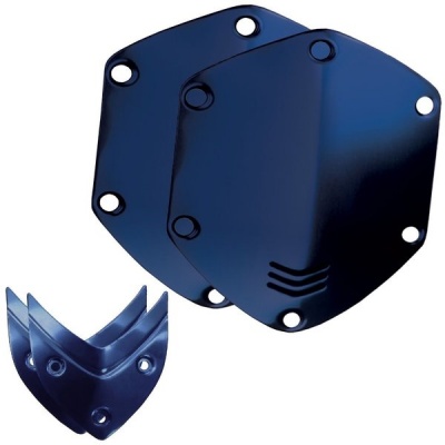 Photo of V MODA V-Moda Crossfade Over-Ear Headphone Metal Shield Kit - Midnight Blue