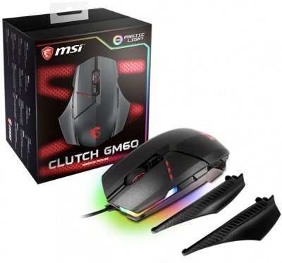 Photo of MSI CLUTCH GM60 Fully Customizable Gaming Mouse