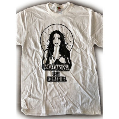 Photo of Madonna Home Girl Mens White T-Shirt