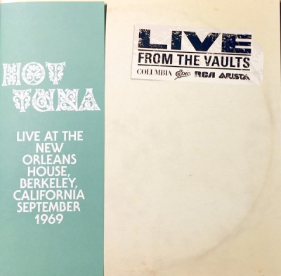 Photo of Sony Music Hot Tuna - Live At the New Orleans House