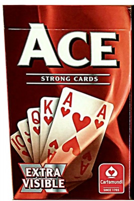 Photo of Cartamundi Ace - Extra Visible Playing Cards - Red