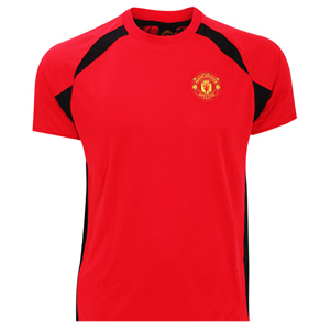 Photo of Manchester United Red Panel Mens T-Shirt