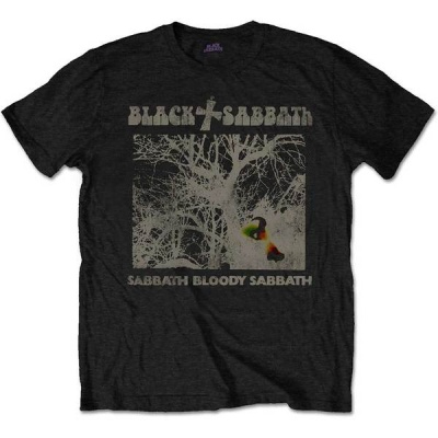 Photo of Black Sabbath - Sabbath Bloody Sabbath Vintage Men's Black T-Shirt