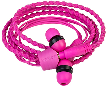 Photo of Wraps Classic Series Clothwrap In-Ear Headphone - PInk