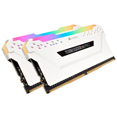 Photo of Corsair Vengeance RGB Pro - White heatsink 16GB DDR4-3600 CL18 1.35v - 288pin Memory Module