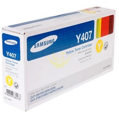 Photo of HP - Samsung CLT-Y407S Yellow Toner Cartridge