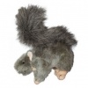 MCP - 19cm Realistic Squirrel Plush Dog Toy with Squeaker Photo