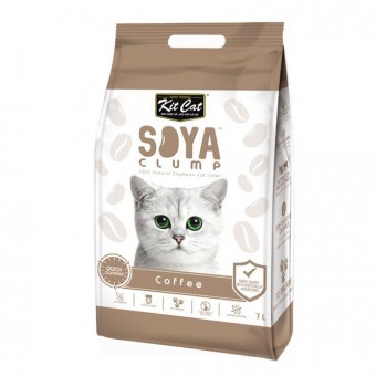 Photo of Kit Cat - Clump Clay Soya Cat Litter - Coffee