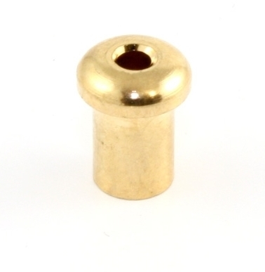 Photo of Allparts Electric Guitar Top Loading String Ferrules - Gold