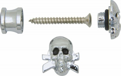 Photo of Grover Guitar and Bass Skull Strap Lock System