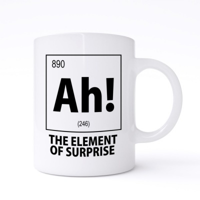 Photo of Ah! the Element of Surprise Mug