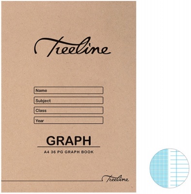 Photo of Treeline - A4 Graph Book - 36 Page