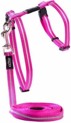 Photo of Rogz - Catz 11mm AlleyCat Reflective Cat Lead and H-Harness Combination