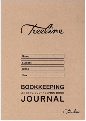 Photo of Treeline - A4 Soft Cover - Journal Bookkeeping Book - 72 Page