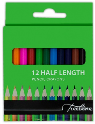 Photo of Treeline - Pencil Crayons 12's Half Length