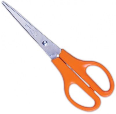 Photo of Treeline - Orange Handle Scissor - 165mm - 1.5mm Blade