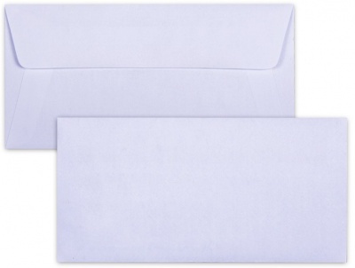 Photo of LEO - DLB Gummed Envelopes - White Opaque