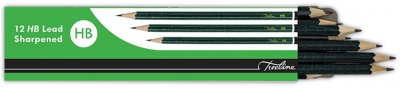 Photo of Treeline - HB Sharpened Green and Black Barrel Pencils 12's