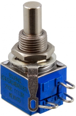 Photo of Bourns 250K Solid Shaft Audio Potentiometer