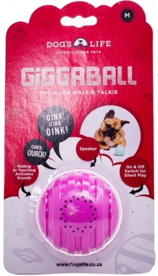 Photo of Dogs Life Dog's Life - The Alien Walkie Talkie Giggaball - Pink