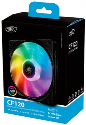 Photo of DeepCool - CF120 3in1 RGB LED Case Fan