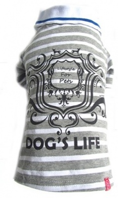 Photo of Dogs Life Dog's Life - Gentleman's Polo Shirt - Grey