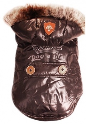 Dogs Life Dogs Life Royal Parka Jacket With Hood Black