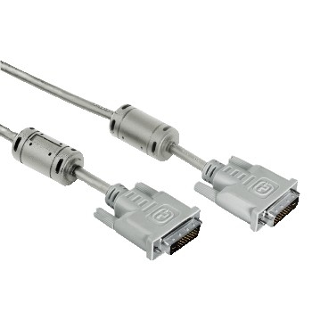 Photo of Hama - DVI Connecting Cable Dual Link DVI Plug - DVI Plug 1.8 m