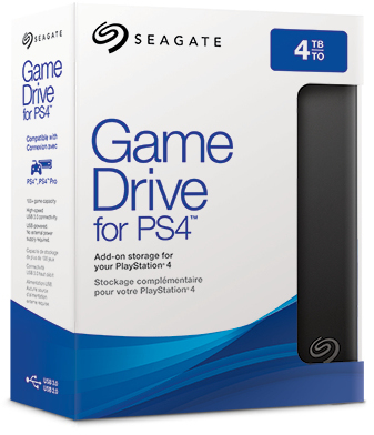 Photo of Seagate - 4TB 2.5" PlayStation External Hard Game Drive