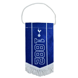 Photo of Tottenham Hotspur - Club Crest & Date Established Mini Pennant