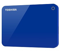 Photo of Toshiba - Canvio Advance 1TB Blue External Hard Drive