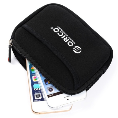Photo of Orico - 2.5" Portable Hard Drive Protector Bag - Black