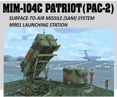 Photo of Dragon Models - 1/35 - MIM-104C - Patriot Surface to Air Missile