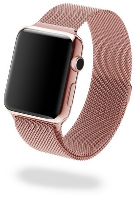 Photo of Jivo Technology Jivo - Milanses Strap for the Apple Watch Series 1/2/3 - 42mm - Rose Gold