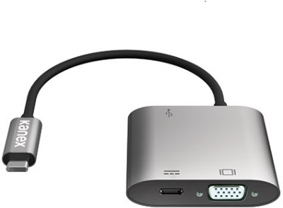 Photo of Kanex USB-C VGA With USB-A and USB-C With Power Delivery Adapter