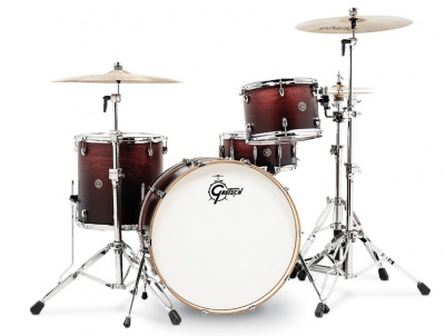 Photo of Gretsch Catalina Club Series 4 pieces Shell Pack Acoustic Drum Kit - Satin Antique Fade