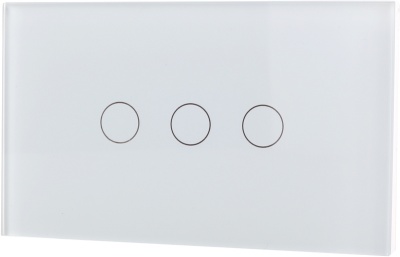 Photo of LifeSmart - Smart Light Switch 3 lines - Socket 118/120 - White